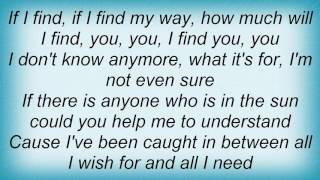 Howie Day - In The Sun Lyrics