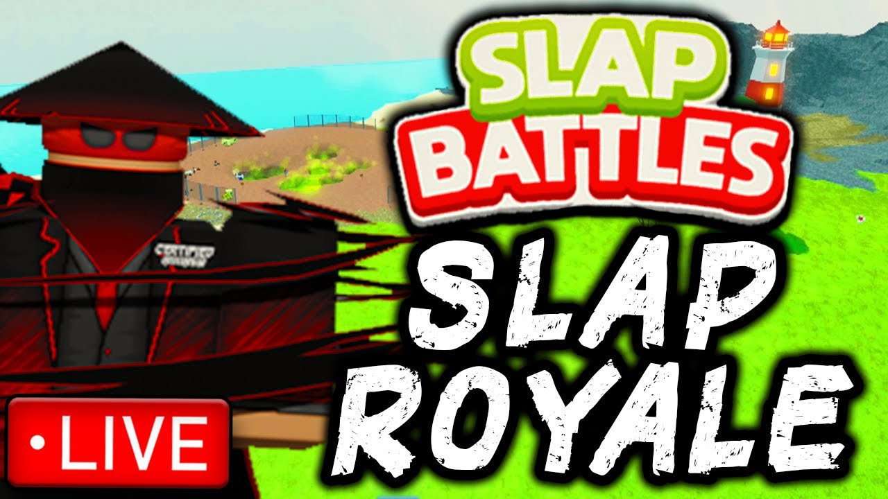 SLAP ROYALE SUNDAY!! (Are you the best?!) - Slap Battles LIVE! 🔴