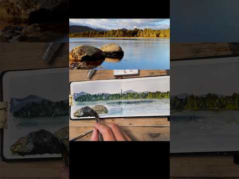 Day 285 of learning watercolors ✅