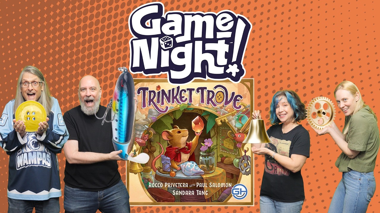 Trinket Trove - GameNight! Se13 Ep443 - How to Play & Playthrough