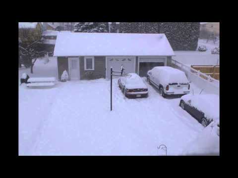 Snow Timelapse in Brockway, PA