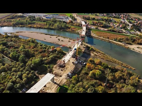 Most przez Dunajec, połączenie węzła A4 z SAG w Tarnowie, Polska - ULMA Construction [pl]