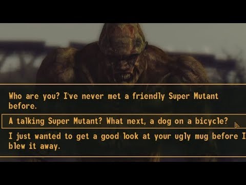 Fallout 3: Sarcastic Lone Wanderer Meets Uncle Leo