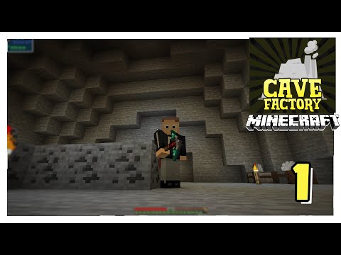 WE ARE BACK INSIDE A CAVE - CAVE FACTORY MODDED MINECRAFT