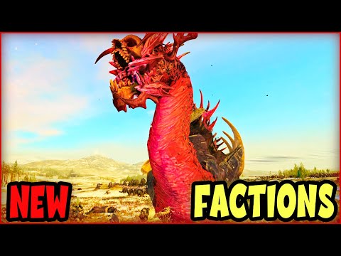 The Hung VS Rotblood Tribe | New Factions | Massive Battle | Total War: Warhammer