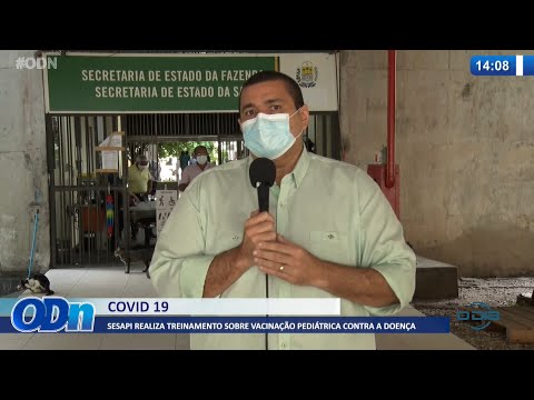 SESAPI realiza treinamento sobre vacinação pediátrica contra Covid-19 18 01 2022