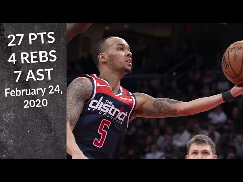 Shabazz Napier 27 PTS  4 REBS 7 AST | Wizards vs Bucks | Full Highlights 2/24/2020