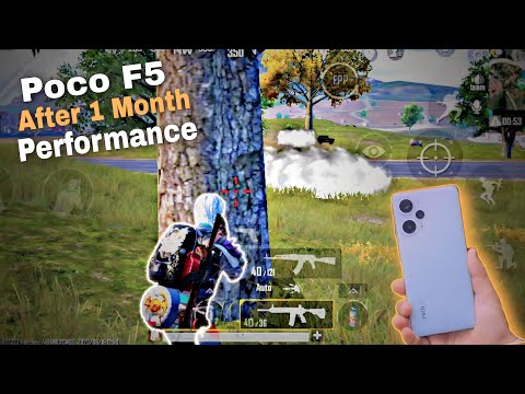 Poco F5 5g || After 1 Month Performance || 60 FPS Test 🔥🔥BGMI Montage