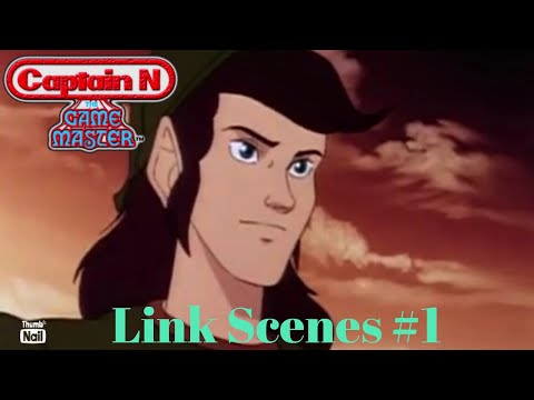 Captain N The Game Master - Link Scenes #1