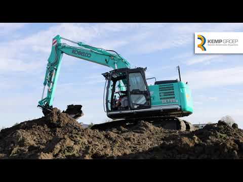 Kobelco SK130LC-11 voor L.L. van der Post & Zoon B.V. in de praktijk