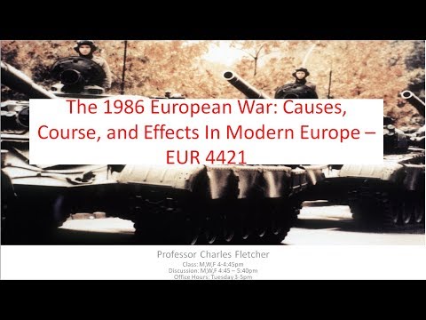 Southern Front University: The 1986 European War - Part 1
