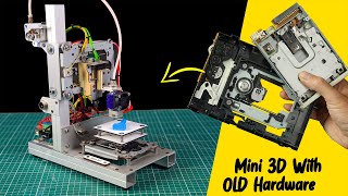 I Built an ASMR 3D Printing Machine with an Old CDROM
