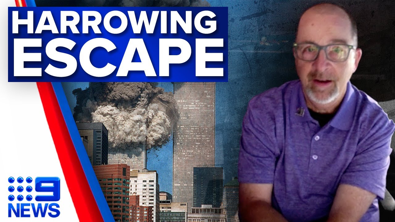 How one man escaped from the top of the World Trade Center | Exclusive | 9 News Australia
