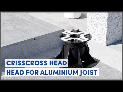  Crisscross head for aluminium joist | Pedestal by Eterno Ivica