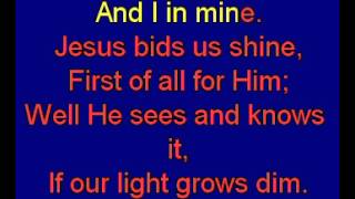 Jesus bids us shine
