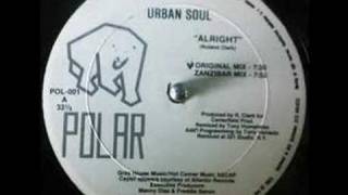 Urban Soul - Alright (Zanzibar Mix) [1991]
