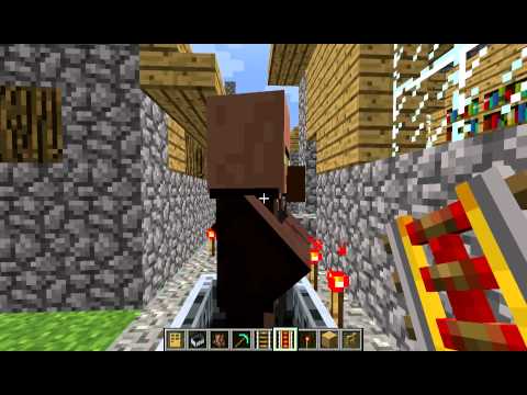 comment construire un village pnj minecraft