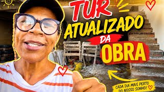 MINHA OBRA ESTÁ QUASE PRONTA! 😍🏠 TOUR COMPLETO E TODAS AS NOVIDADES DA CASA