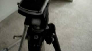 This is basically what I do when there is a bug in my house, only without the video camera, and also my war cry is even girlier.