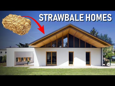 How to build Straw Bale Houses | Pros and Cons