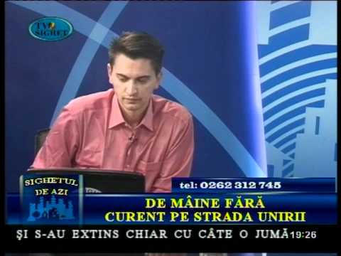 Sighetul de Azi - 7 Iunie 2011- De mâine fără curent în cartierul Unirii din Sighetu Marmaţiei