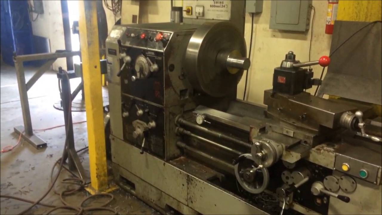 Excellent Sharp 24x120 Gap Bed Engine Lathe