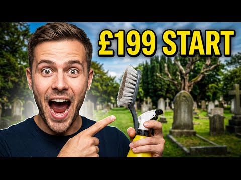 Start a Grave Cleaning Business: Start This for Under £300 - low-cost business idea