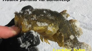 Ловля ротана зимой на балансир