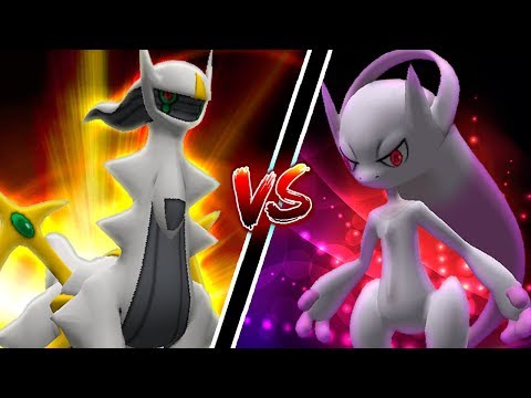 Minecraft: DISPUTA PIXELMON - ARCEUS vs MEGA MEWTWO Y