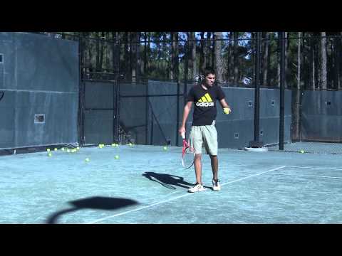 Todd Martin and Mark Kovacs Serve Tips: Clip from Drills and Exercises to Improve Serve DVD