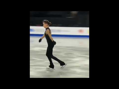Anna Shcherbakova's quadruple lutz analysis (during training)