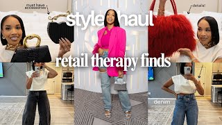 Style Haul: Retail Therapy + Affordable Fashion Finds + Dupes, Denim, Bags + Shop My Closet, $100?!