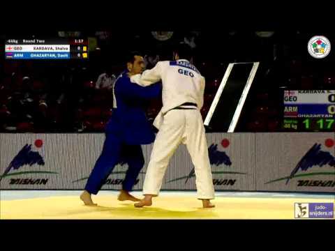 Judo 2014 Grand Prix Tbilisi: Kardava (GEO) - Ghazaryan (ARM) [-66kg]