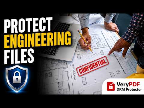 How to Securely Share Engineering Documents | VeryPDF DRM Protector