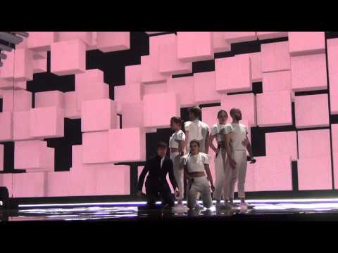 ESCKAZ in Vienna: Loïc Nottet (Belgium) - Rhythm Inside (Final dress rehearsal)
