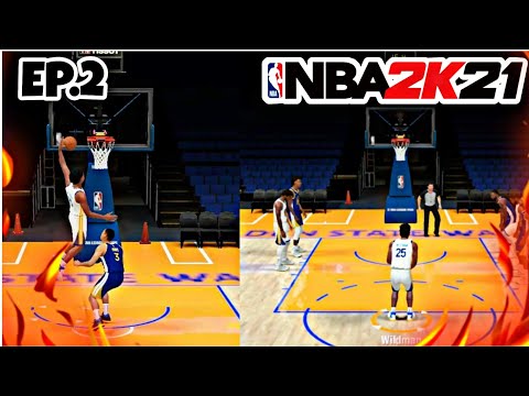 NBA 2K21 MOBILE MYCAREER EP#2 Fighting For the Starter Spot Against Andrew Wiggins!!