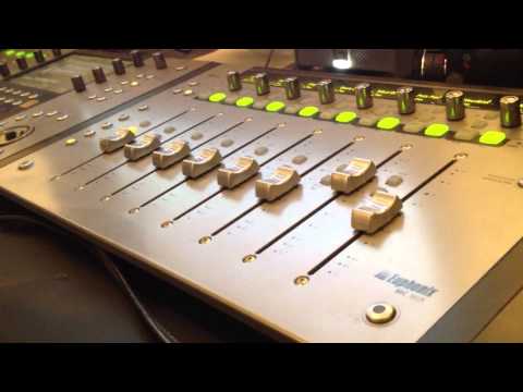Euphonix fader automation in Chris Cox studio session