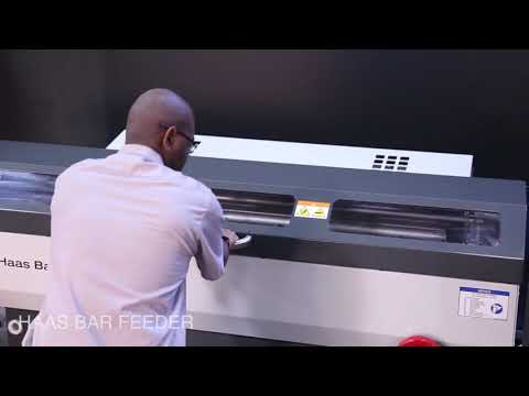 Haas Bar Feeder   Haas Automation Option Spotlight Korean sub