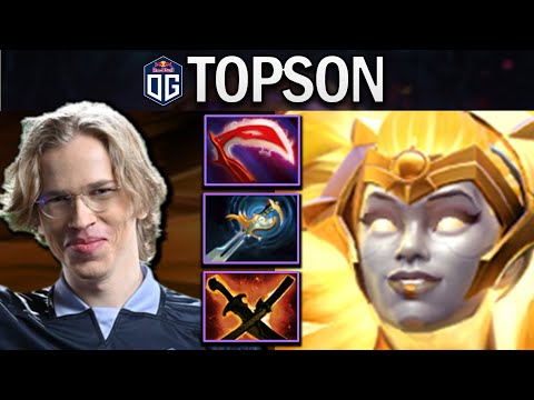 OG.TOPSON DAWNBREAKER WITH ECHO SABRE - DOTA 2 7.29 GAMEPLAY