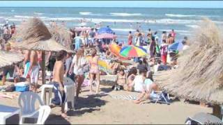 preview picture of video 'San Bernardo y Mar de Ajó playa beach praia.Provincia de Buenos Aires, Argentina beaches.Video.'