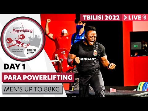 WPPO Tbilisi 2022 European Open Championships | Day 1| Men's Up to 88kg