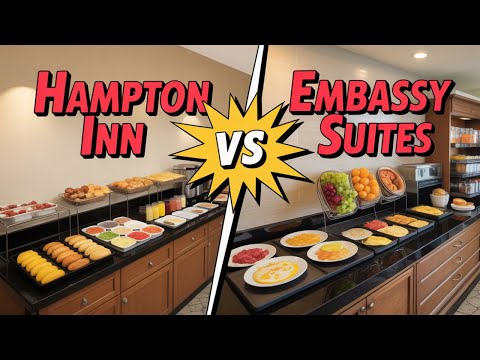 Hampton Inn vs Embassy Suites Which Breakfast REALLY Satisfies