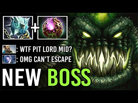PIT LORD MID IS BACK! Most Cancer Disable Burn Non-Stop Skill Cast Can't Stop This New Imba Dota 2