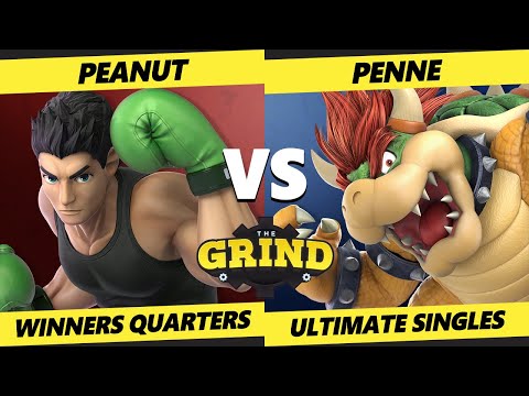 The Grind 202 Winners Quarters - Peanut (Little Mac) Vs. Penne (Bowser) Smash Ultimate - SSBU