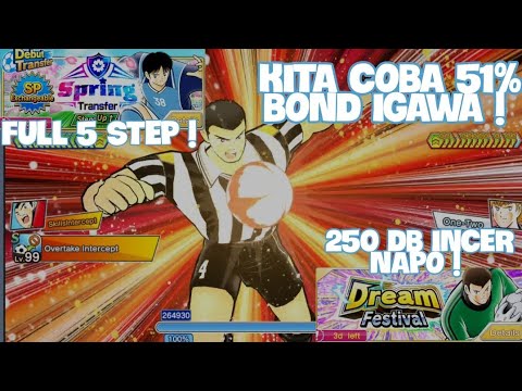 [GACHA & REVIEW] 250 DB CALLUSIAS BANNER, 5 STEP J LEAGUE BANNER & REVIEW 51% BOND IGAWA URAWA