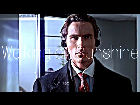 Katrina & The Waves - Walking On Sunshine (Patrick Bateman) (Music Video)