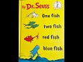 One Fish Two Fish Red Fish Blue Fish Dr Seuss Read Aloud