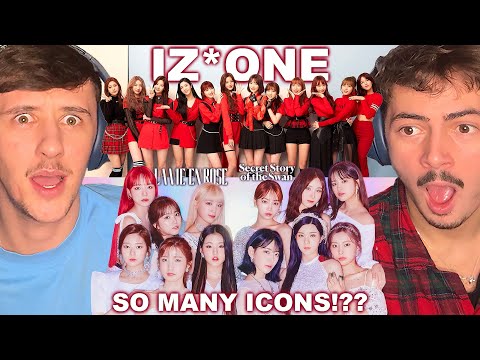 First Time Reaction: IZ*ONE (아이즈원) - 라비앙로즈 (La Vie en Rose) & 환상동화 (Secret Story of the Swan) MV's