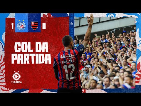 BAHIA 1 x 0 FLAMENGO - GOL - BRASILEIRÃO (05/10/25)