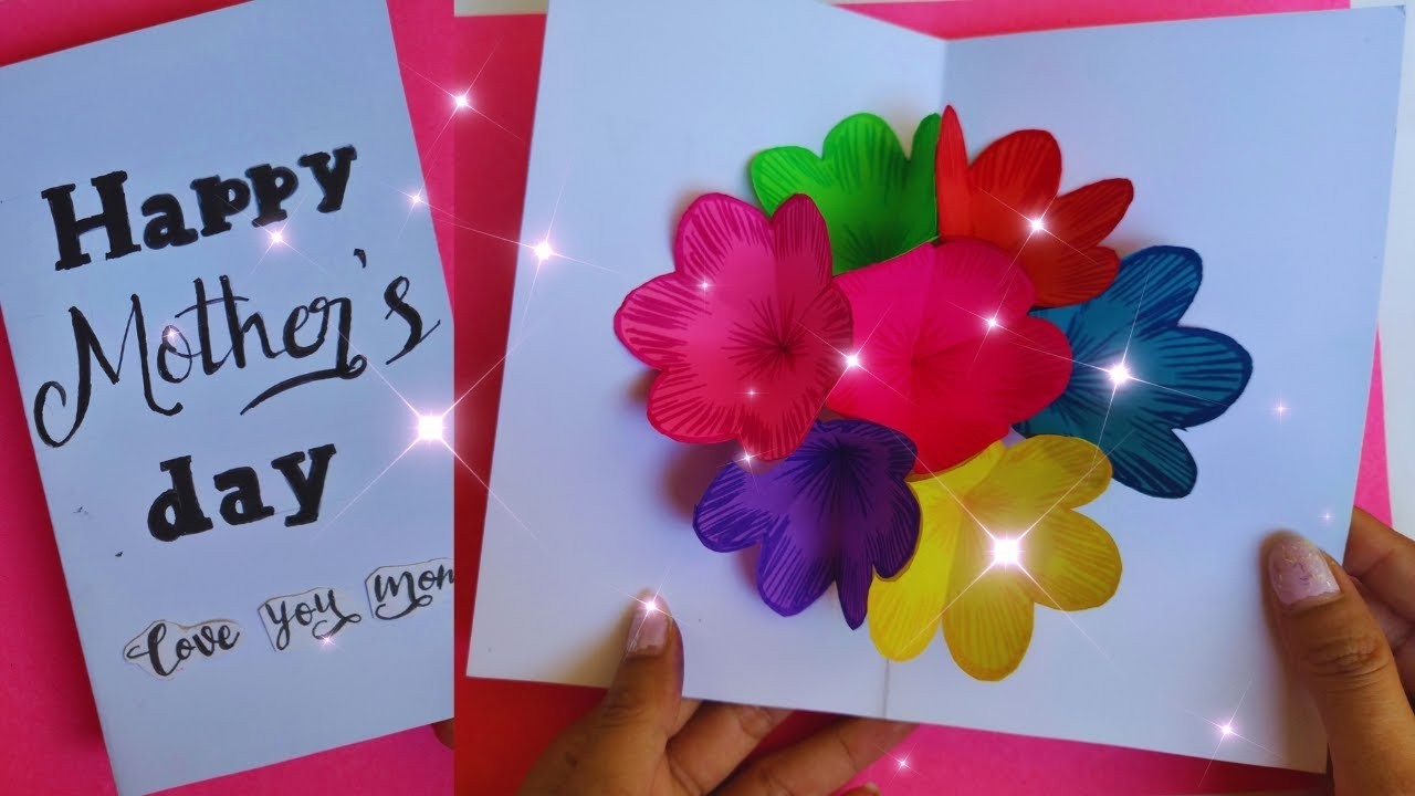 DIY Pop-Up Flower Card 🌸 | Easy Handmade Mother’s Day Card Tutorial